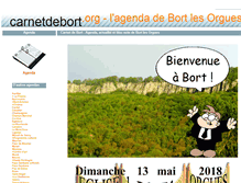 Tablet Screenshot of carnetdebort.org